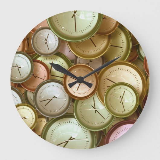 Sehen Sie sich die Clock Office Work School Club S Große Wanduhr (Vorderseite)