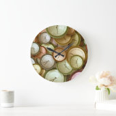 Sehen Sie sich die Clock Office Work School Club S Große Wanduhr (Zuhause)