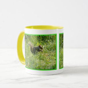 Sehen Sie sich die Eichhörnchen-Tasse an Tasse