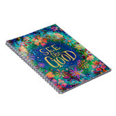 Sehen Sie sich die gute Hübsche blaue Inspirivität Notizblock (Rechte Seite)