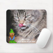 Sehen Sie sich die Katzen an? Mousepad (Mit Mouse)