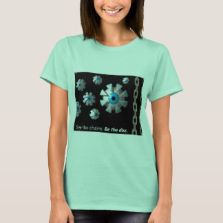 Sehen Sie sich die Ketten an. T-Shirt