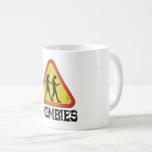 Sehen Sie sich die Smombies an Kaffeetasse (VorderseiteRechts)
