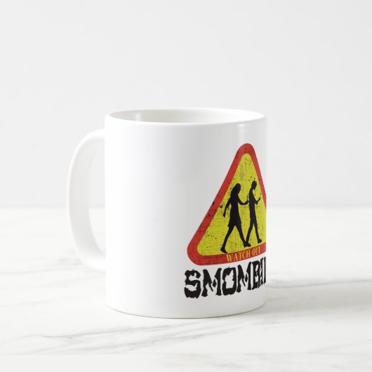 Sehen Sie sich die Smombies an Kaffeetasse (Vorderseite Links)