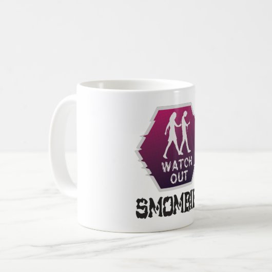 Sehen Sie sich die Smombies an Kaffeetasse (Vorderseite Links)
