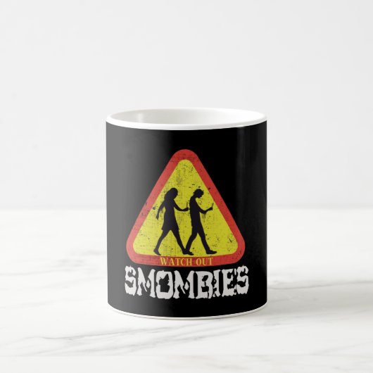 Sehen Sie sich die Smombies an Kaffeetasse (Mittel)
