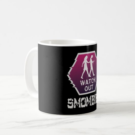 Sehen Sie sich die Smombies an Kaffeetasse (Vorderseite Links)