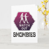 Sehen Sie sich die Smombies an Karte (Gelbe Blume)