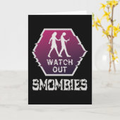 Sehen Sie sich die Smombies an Karte (Gelbe Blume)