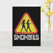 Sehen Sie sich die Smombies an Karte (Gelbe Blume)