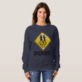 Sehen Sie sich die Smombies an Sweatshirt (Vorne ganz)