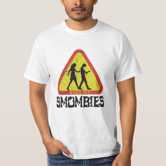 Sehen Sie sich die Smombies an T-Shirt (Vorderseite)