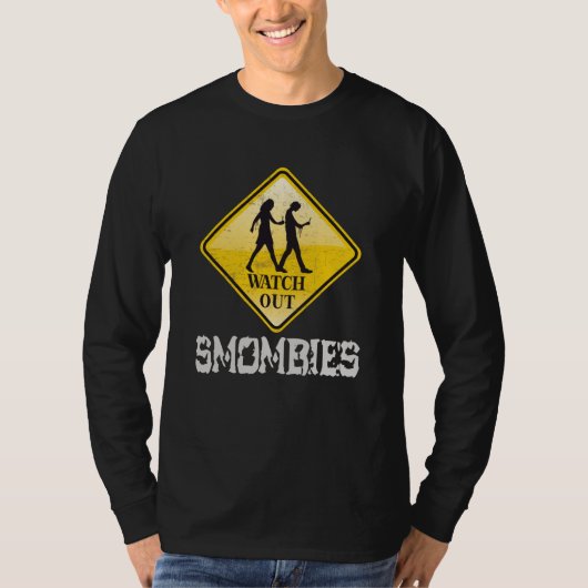 Sehen Sie sich die Smombies an T-Shirt (Vorderseite)