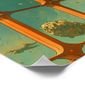 Sehen Sie sich die Space Bar 1 an Poster (Ecke)