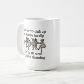 Sehen Sie sich die tanzende Tasse an (Vorderseite Links)