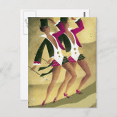 Sehen Sie sich dort Postkarte an (Vorne/Hinten)