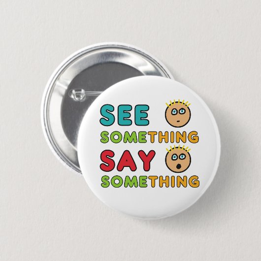 Sehen Sie sich etwas an Button (Vorne & Hinten)