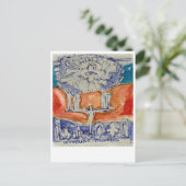 Sehen Sie sich Gedanken an. Eckhart Tolle. Postkarte (Stehend Vorderseite)