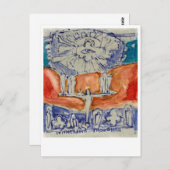 Sehen Sie sich Gedanken an. Eckhart Tolle. Postkarte (Vorne/Hinten)