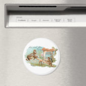Sehen Sie sich gesägte Katzen an Magnet (In Situ (Geschirrspüler))