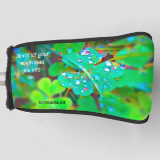 Sehen Sie sich Ihre Mouth Golf Putter Abdeckung an Headcover