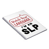 Sehen Sie sich Ihre Sprache an, ich bin eine SLP Notizblock (Rechte Seite)