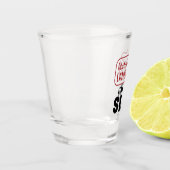 Sehen Sie sich Ihre Sprache an, ich bin eine SLP Schnapsglas (Links)