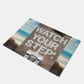 Sehen Sie sich Ihren Schritt an Fußmatte (Schrägansicht)