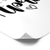 Sehen Sie sich im April Schwangerschaftsankündigun Poster (Ecke)