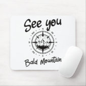 Sehen Sie sich im Bald Mountain Wanderurlaub Ski C Mousepad (Mit Mouse)