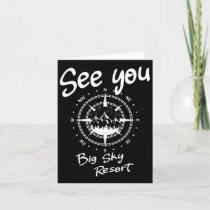 Sehen Sie sich im Big Sky Resort Skifahren Usa Url Karte
