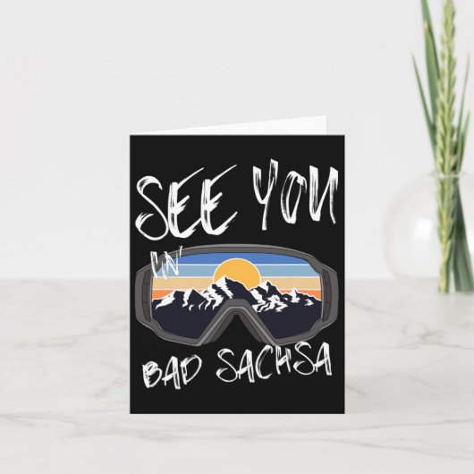 Sehen Sie sich in Bad Sachsa Deutschland Urlaub Sk Karte (Vorderseite)