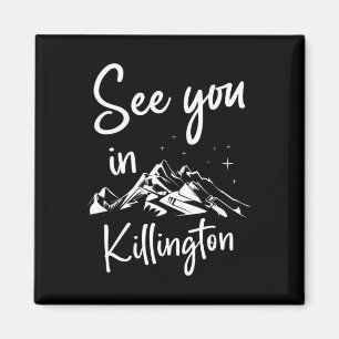 Sehen Sie sich in Killington USA Vacacation Ski an Magnet
