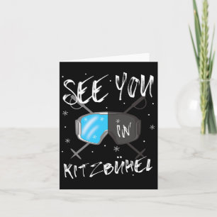 Sehen Sie sich in Kitzbühel Tirol Urlaub Skibrille Karte