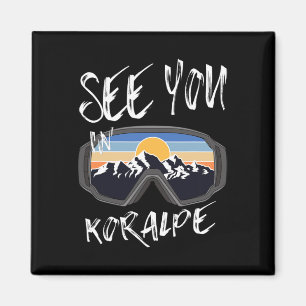Sehen Sie sich in Koralpe Kärnten Ferien Ski-Schlu Magnet