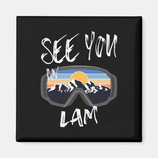 Sehen Sie sich in Lam Germany Ferien Ski Goggles a Magnet (Vorne)