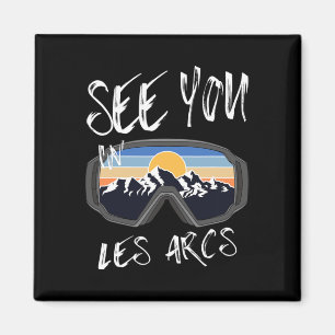 Sehen Sie sich in Les Arcs Frankreich Wandervakati Magnet