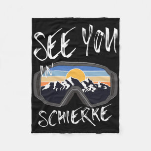 Sehen Sie sich in Schierke Deutschland Urlaub Skib Fleecedecke