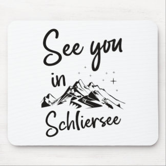 Sehen Sie sich in Schliersee Deutschland Ferienski Mousepad
