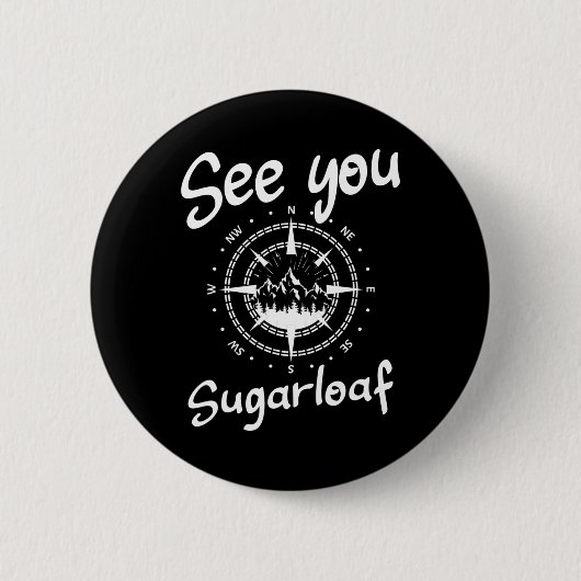 Sehen Sie sich in Sugarloaf Usa Ferien Ski Comp Button (Vorderseite)
