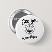 Sehen Sie sich in Wenatchee USA Urlaub Ski Comp Button (Vorne & Hinten)