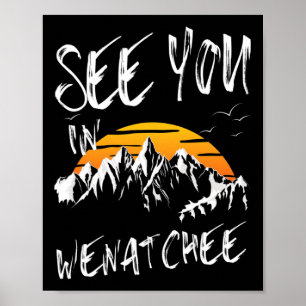 Sehen Sie sich in Wenatchee USA Urlaub Ski Poster