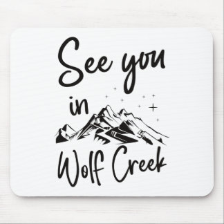 Sehen Sie sich in Wolf Creek Usa Ferienski an Mousepad