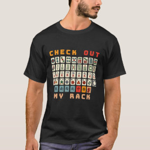 Sehen Sie sich mein Rack Vintage Mahjong Kachelspi T-Shirt