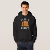 Sehen Sie sich vor Gericht an Hoodie (Vorne ganz)