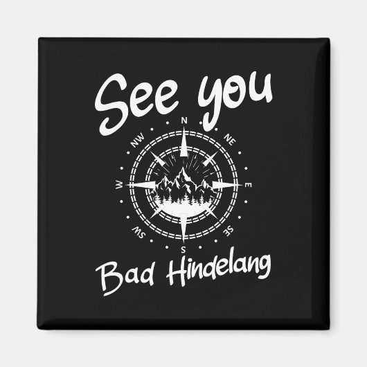 Sehen Sie sich Wandern Bad Hindelang Deutschland F Magnet (Vorne)