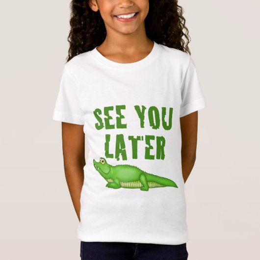 Sehen Sie Sie neuerer Alligator T-Shirt (Vorderseite)