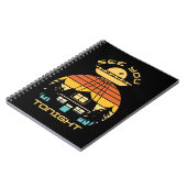 Sehen Sie Sie sich heute Abend Funny Alien UFO Notizblock (Linke Seite)