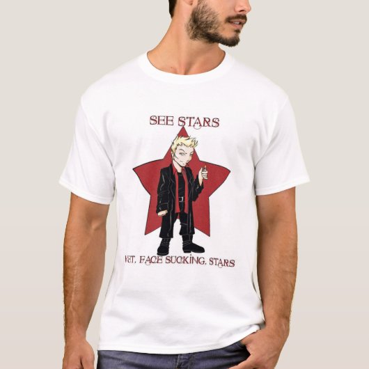 Sehen Sie Sterne T-Shirt (Vorderseite)