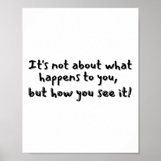 Sehen Sie über den offensichtlichen Aufkleber hina Poster (Vorne)